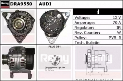REMY dra9550 -  Генератор