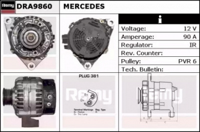 REMY dra9860 -  Генератор