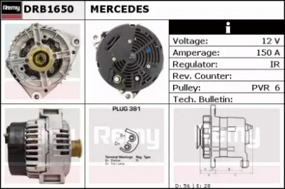 REMY drb1650 -  Генератор