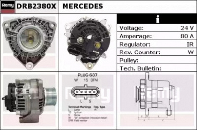 REMY drb2380x -  Генератор