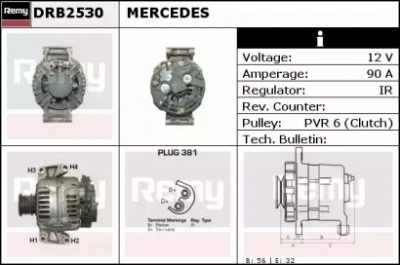 REMY drb2530 -  Генератор