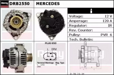 REMY drb2550 -  Генератор
