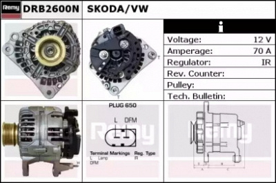 REMY drb2600n -  Генератор