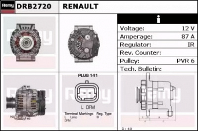 REMY drb2720 -  Генератор