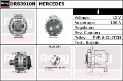 REMY drb3910n -  Генератор