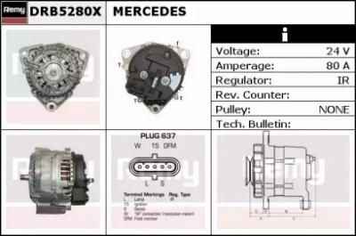 REMY drb5280x -  Генератор