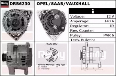 REMY drb6230 -  Генератор