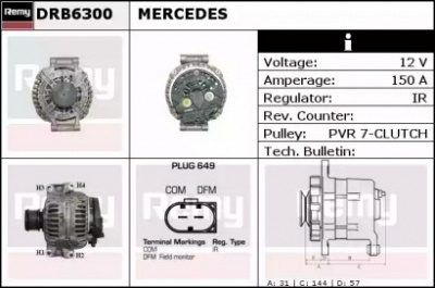 REMY drb6300 -  Генератор