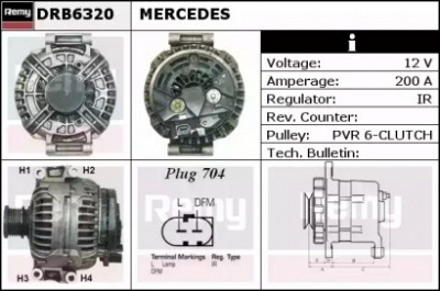 REMY drb6320 -  Генератор