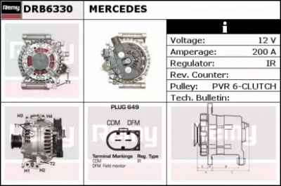 REMY drb6330 -  Генератор