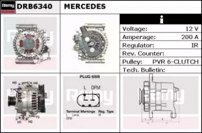 REMY drb6340 -  Генератор