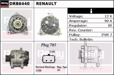 REMY drb6440 -  Генератор