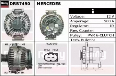 REMY drb7490 -  Генератор
