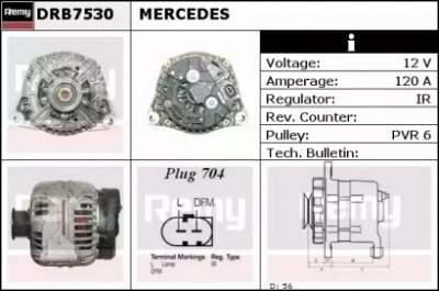 REMY drb7530 -  Генератор