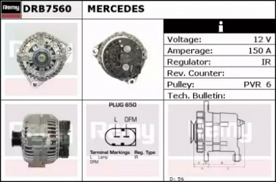 REMY drb7560 -  Генератор