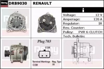 REMY drb9030 -  Генератор