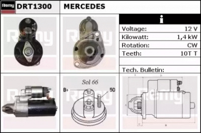 REMY drt1300 -  Стартер