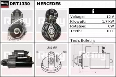 REMY drt1330 -  Стартер