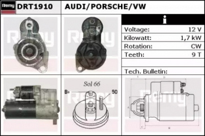 REMY drt1910 -  Стартер