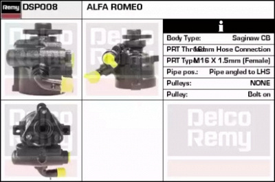 REMY dsp008 -  Гидравлический насос, рулевое управление