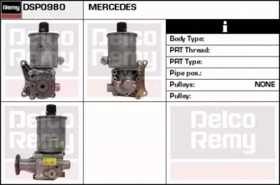 REMY dsp0980 -  Гидравлический насос, рулевое управление