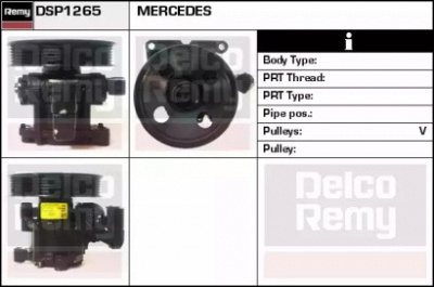 REMY dsp1265 -  Гидравлический насос, рулевое управление