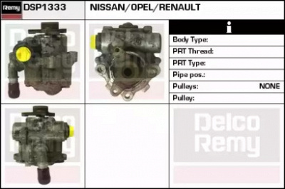 REMY dsp1333 -  Гидравлический насос, рулевое управление