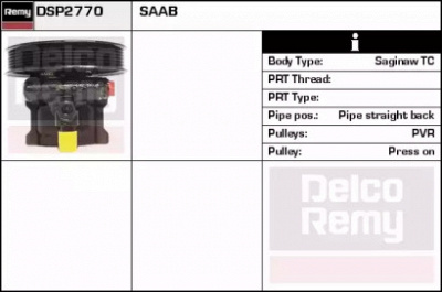 REMY dsp2770 -  Гидравлический насос, рулевое управление