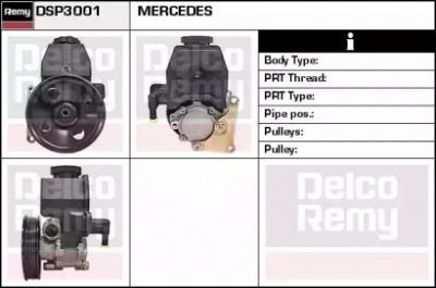REMY dsp3001 -  Гидравлический насос, рулевое управление