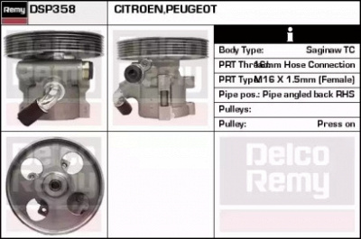 REMY dsp358 -  Гидравлический насос, рулевое управление