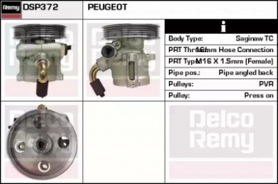 REMY dsp372 -  Гидравлический насос, рулевое управление