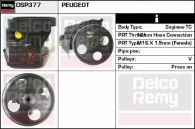 REMY dsp377 -  Гидравлический насос, рулевое управление