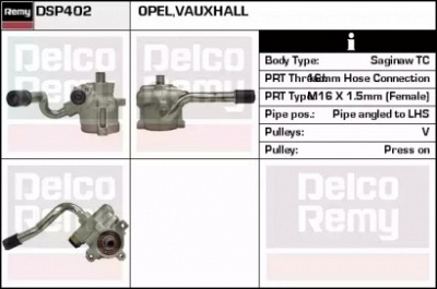 REMY dsp402 -  Гидравлический насос, рулевое управление