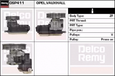REMY dsp411 -  Гидравлический насос, рулевое управление