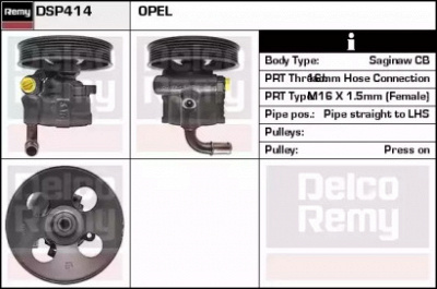 REMY dsp414 -  Гидравлический насос, рулевое управление