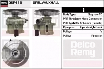 REMY dsp416 -  Гидравлический насос, рулевое управление