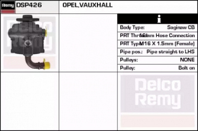 REMY dsp426 -  Гидравлический насос, рулевое управление
