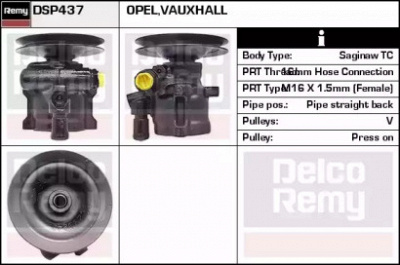 REMY dsp437 -  Гидравлический насос, рулевое управление