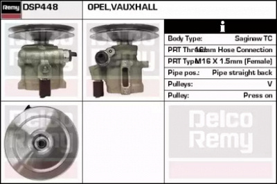 REMY dsp448 -  Гидравлический насос, рулевое управление