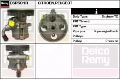 REMY dsp501r -  Гидравлический насос, рулевое управление