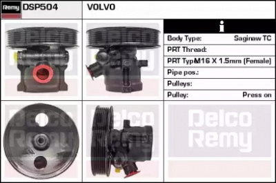 REMY dsp504 -  Гидравлический насос, рулевое управление