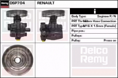 REMY dsp704 -  Гидравлический насос, рулевое управление