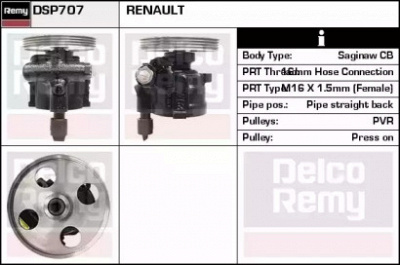 REMY dsp707 -  Гидравлический насос, рулевое управление