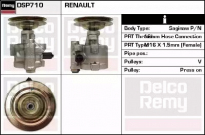 REMY dsp710 -  Гидравлический насос, рулевое управление