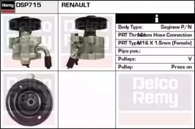 REMY dsp715 -  Гидравлический насос, рулевое управление