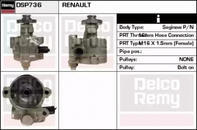 REMY dsp736 -  Гидравлический насос, рулевое управление