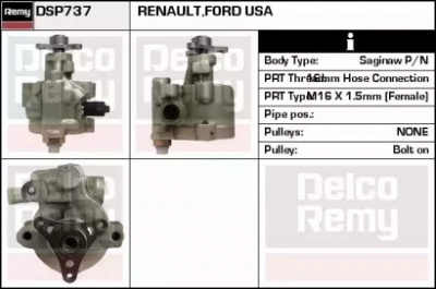 REMY dsp737 -  Гидравлический насос, рулевое управление