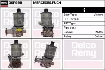 REMY dsp958 -  Гидравлический насос, рулевое управление