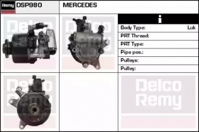 REMY dsp980 -  Гидравлический насос, рулевое управление