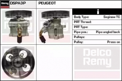 REMY dspa3p -  Гидравлический насос, рулевое управление